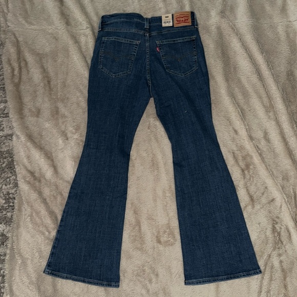 Levi Flare ripped Blue jeans - Picture 2 of 8